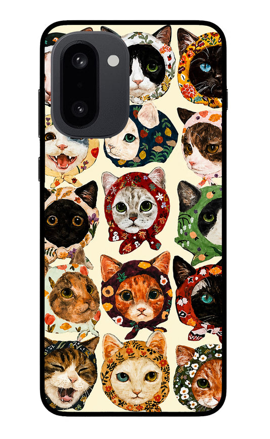 Cool Cat OnePlus 15R Glass Case