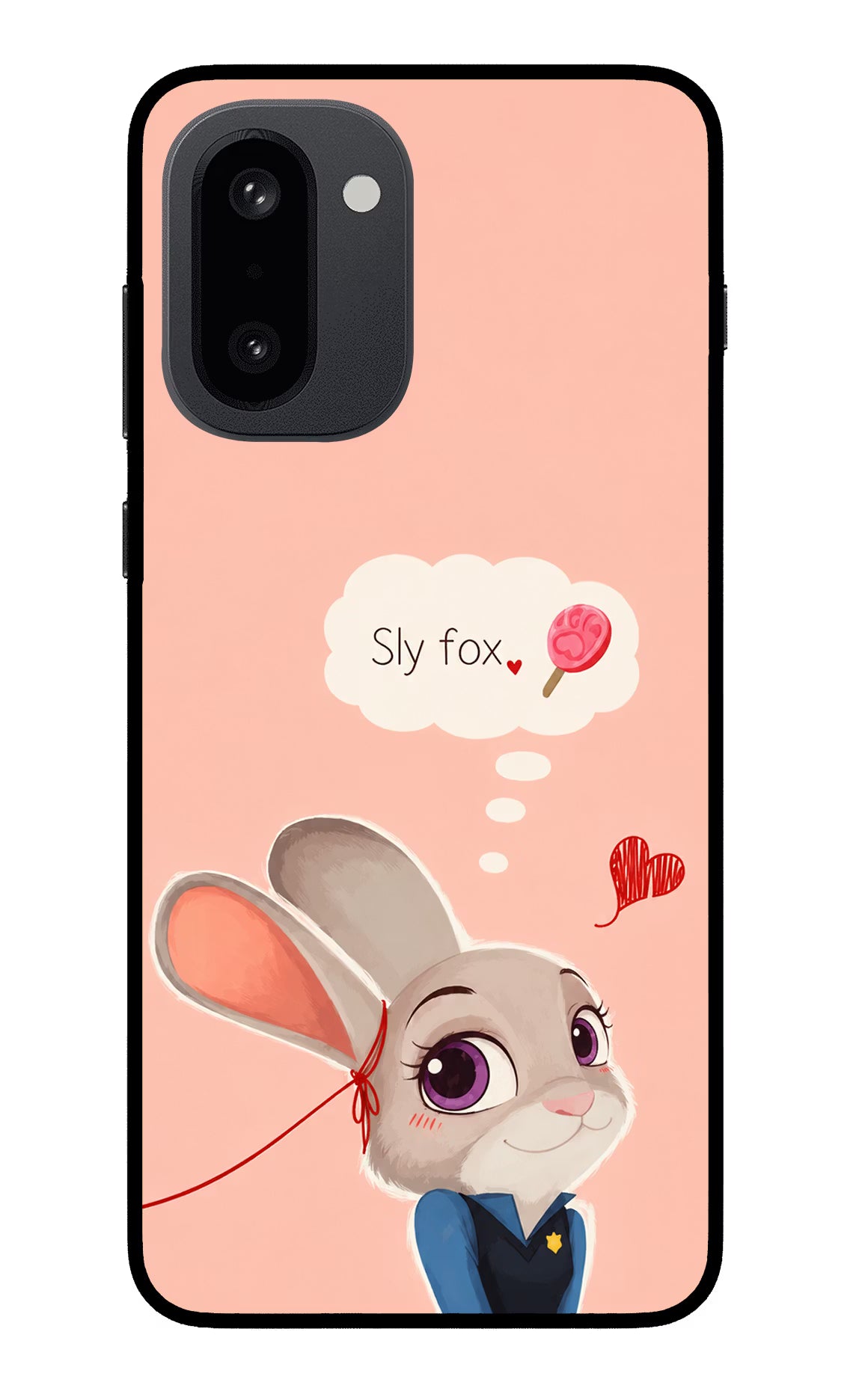 Judy Charm OnePlus 15R Glass Case Back Cover by Casekaro