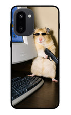 Hacker Hamster OnePlus 15R Glass Case
