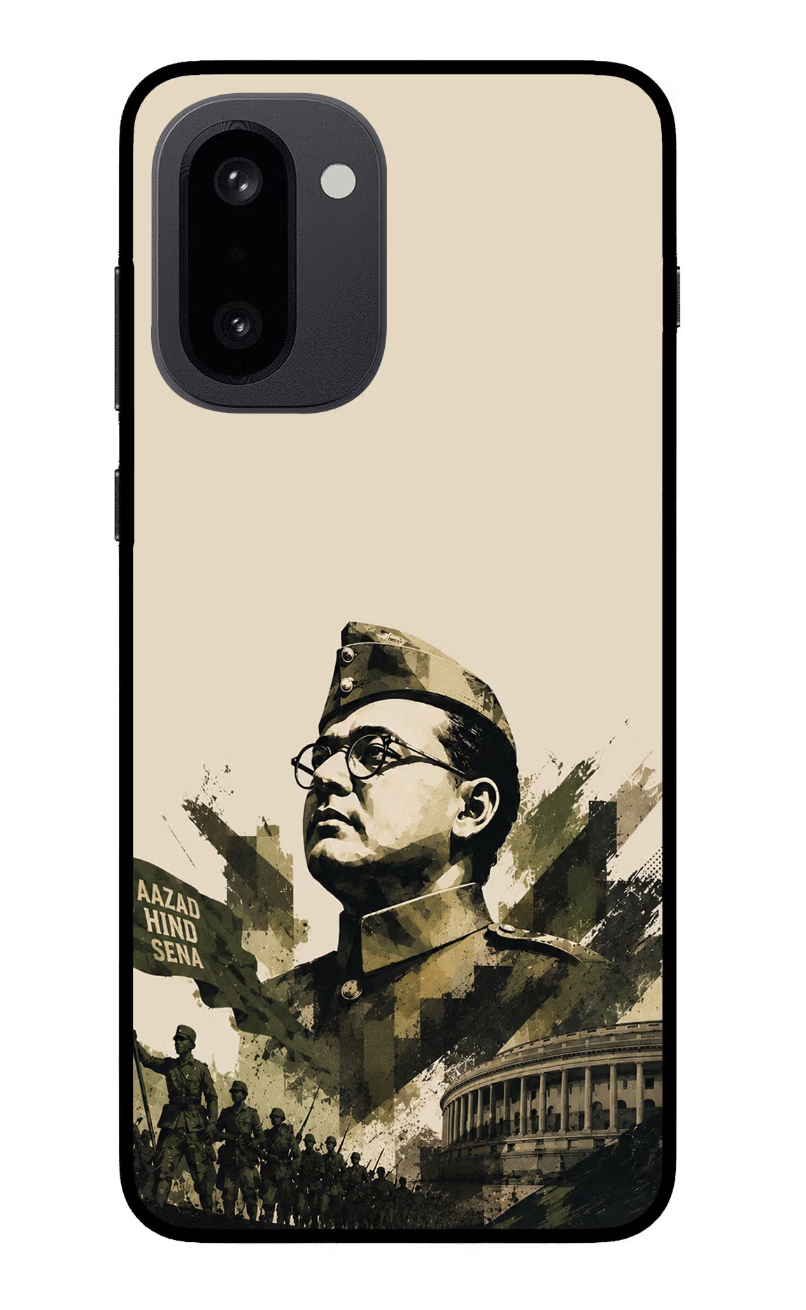 Netaji Rising OnePlus 15R Glass Case