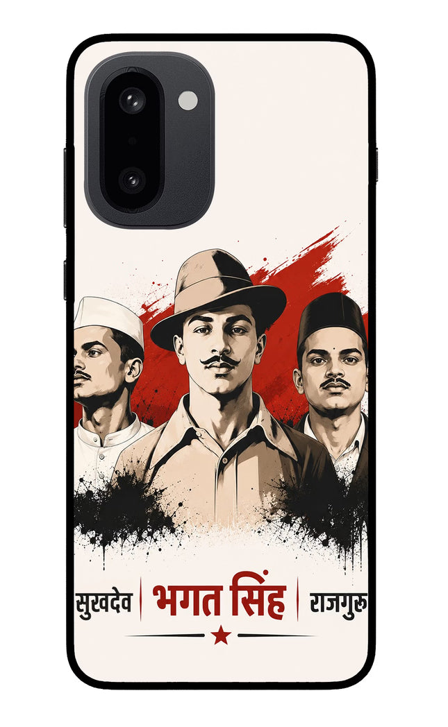 Bhagat Singh Trio OnePlus 15R Glass Case
