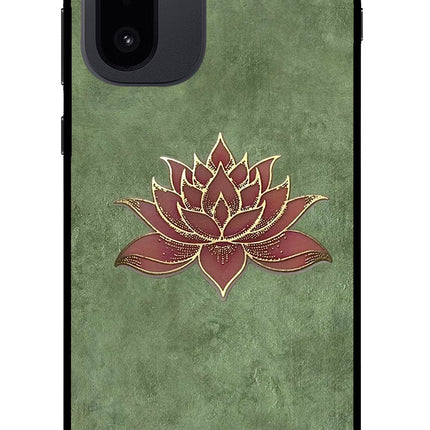 Lotus Grace OnePlus 15R Glass Case