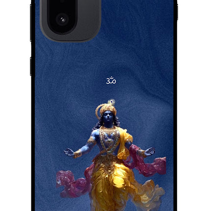 Cosmic Krishna OnePlus 15R Glass Case