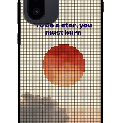 Pixel Sun OnePlus 15R Glass Case