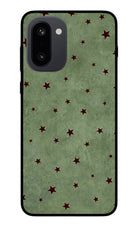 Green Stars OnePlus 15R Glass Case