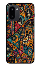 Folk Print OnePlus 15R Glass Case