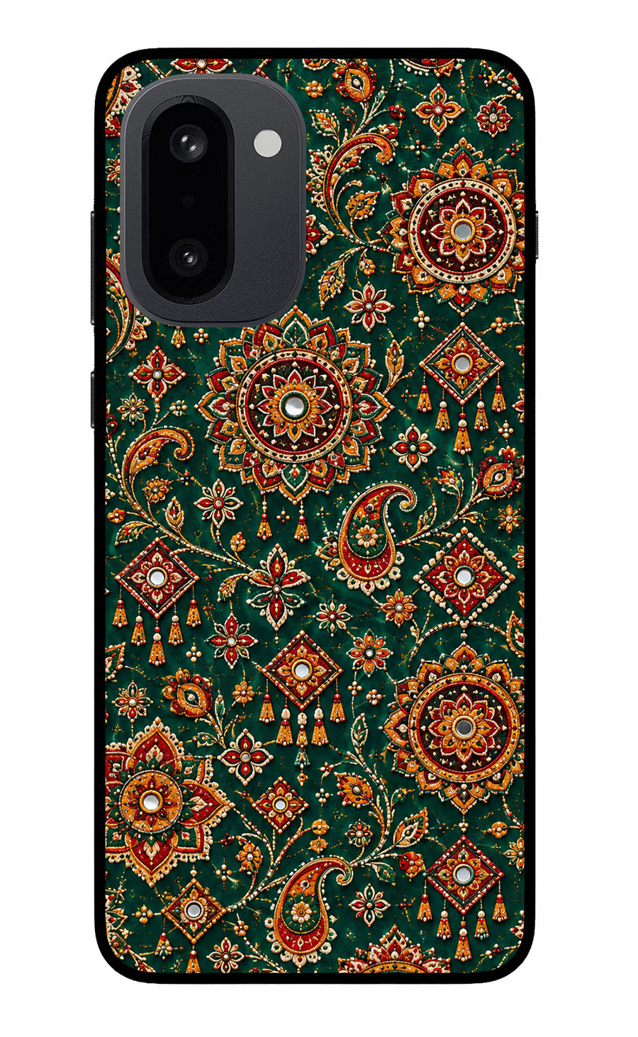 Green Pataka OnePlus 15R Back Cover, Glass case