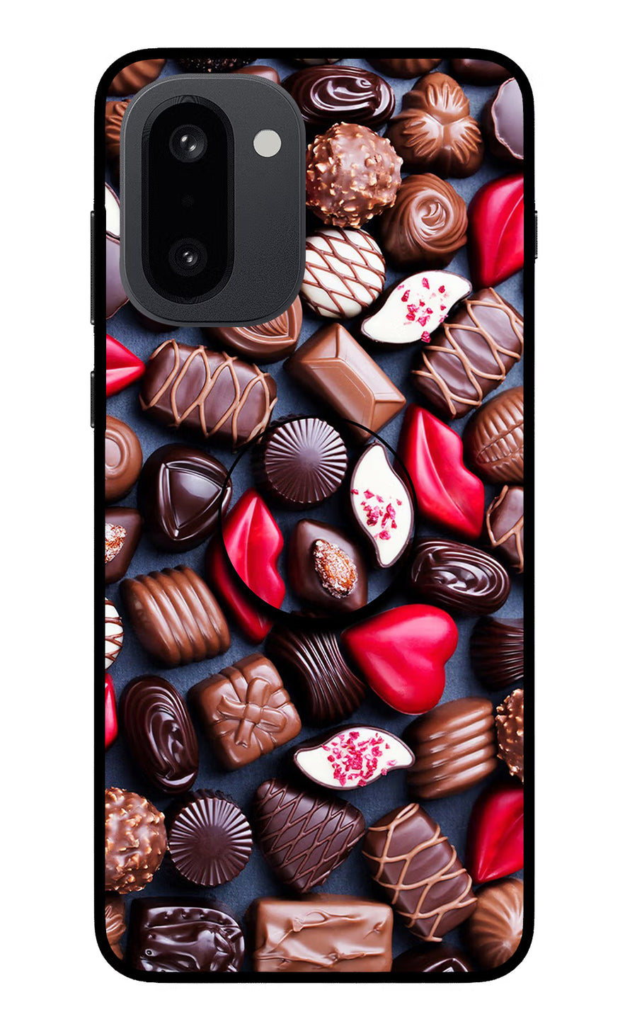 Chocolates OnePlus 15R Pop Case, Glass case