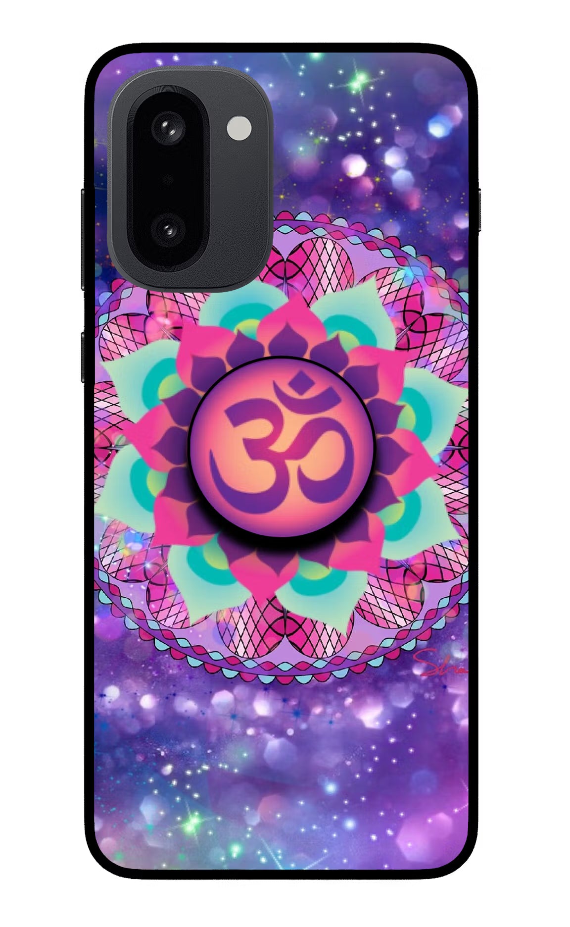 Om Purple OnePlus 15R Pop Case by Casekaro