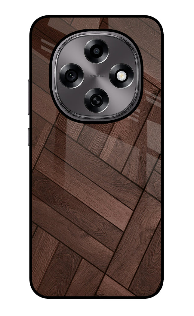 Wooden Texture Design Oppo F31 Pro 5G Glass Case