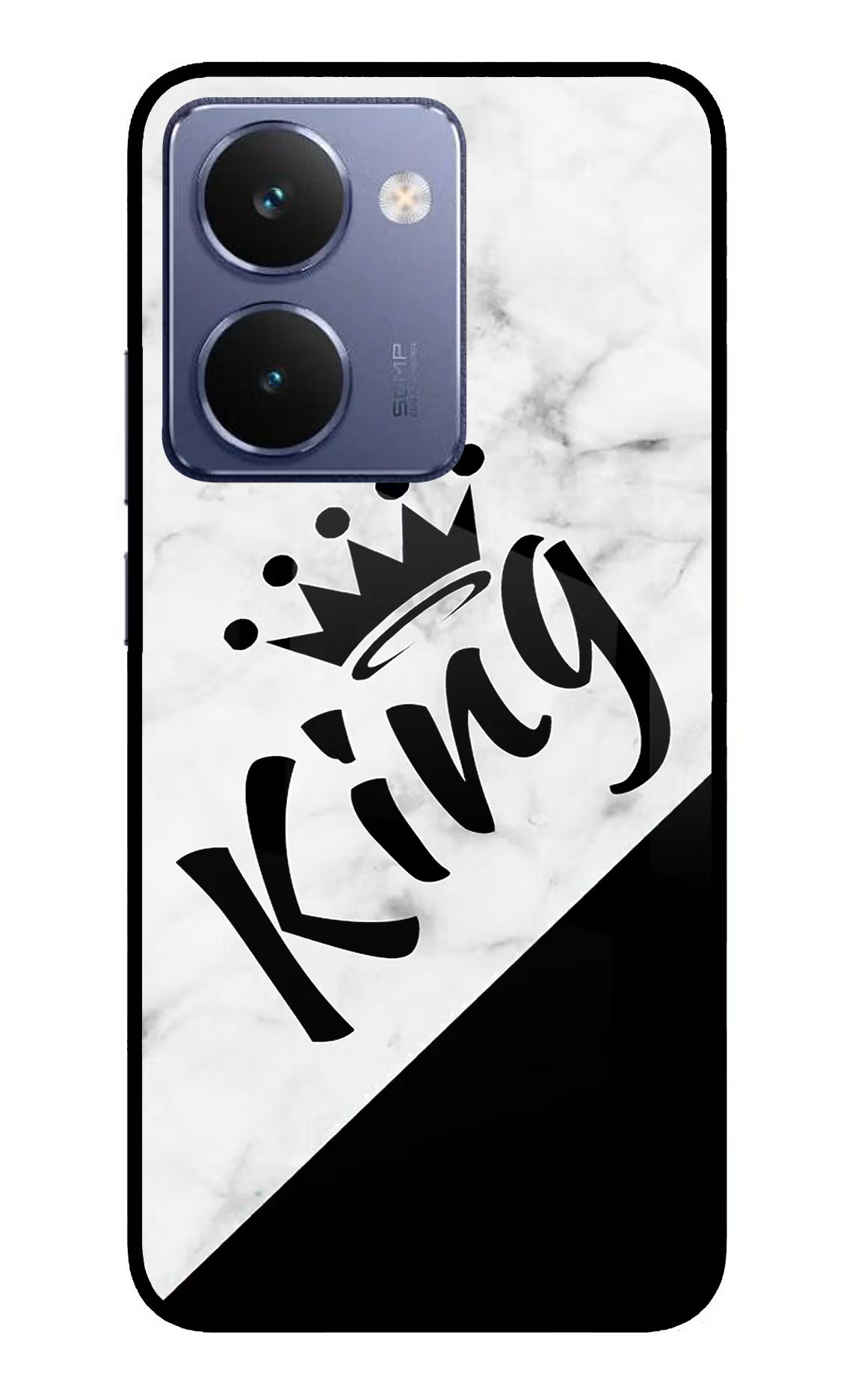 King Realme P3 Ultra 5G Glass Case Back Cover by Casekaro