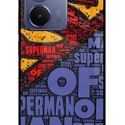 Superman Realme P3 Ultra 5G Glass Case Back Cover by Casekaro