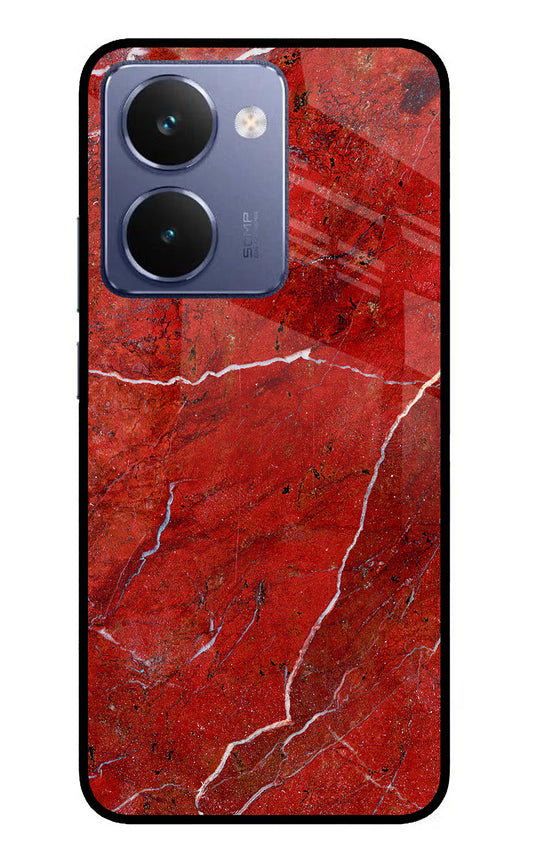 Red Marble Design Realme P3 Ultra 5G Glass Case