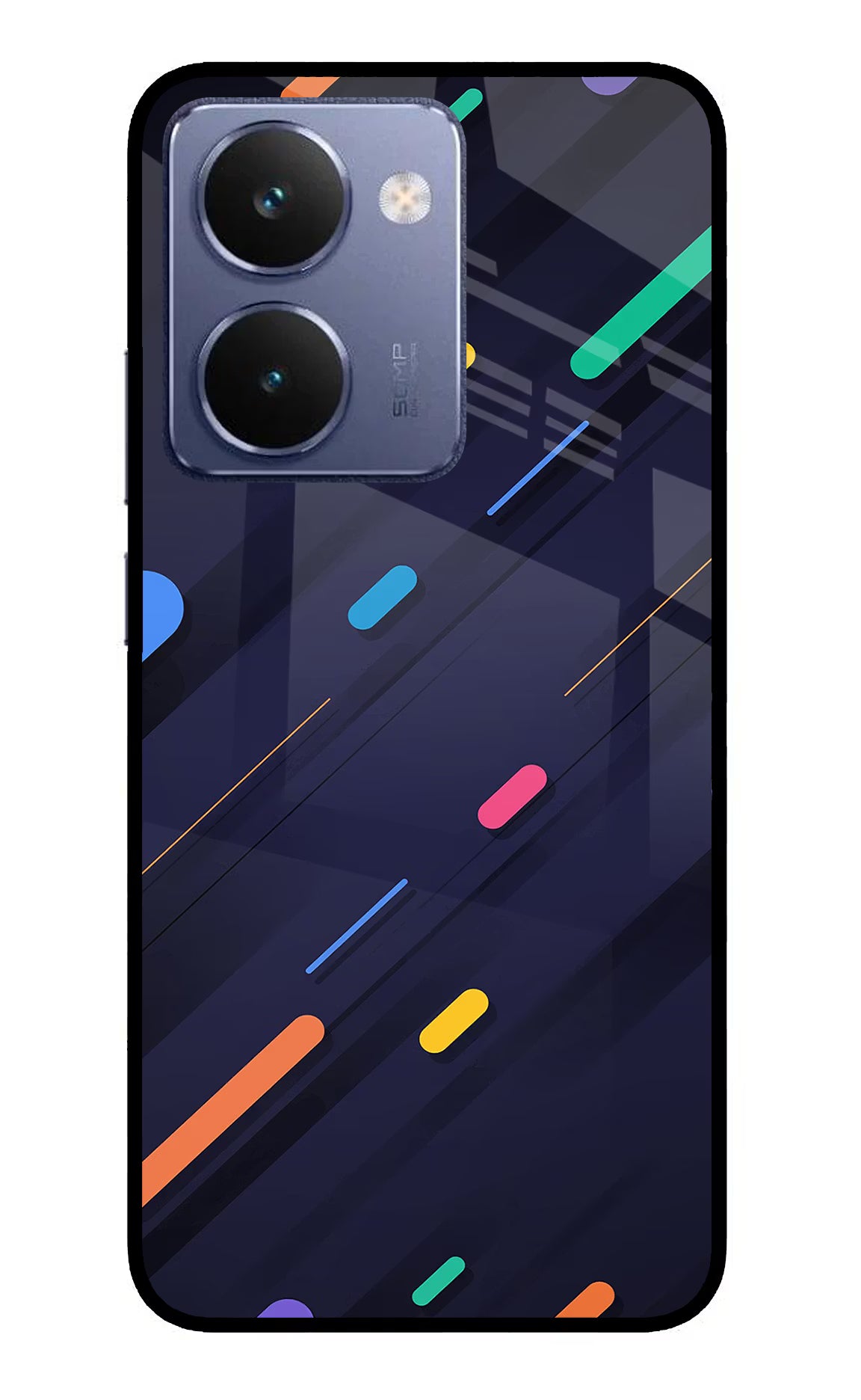 Abstract Design Realme P3 Ultra 5G Glass Case
