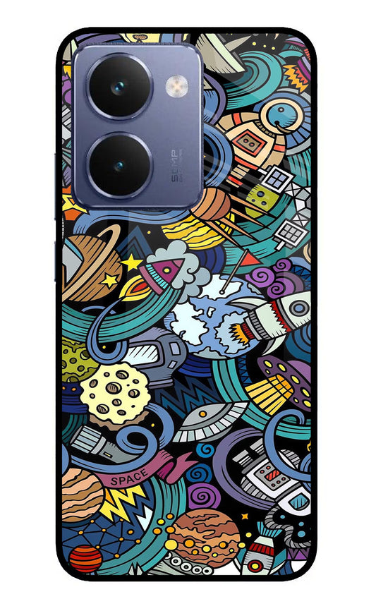 Space Abstract Realme P3 Ultra 5G Glass Case