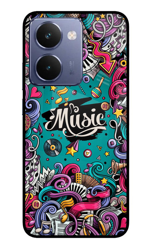 Music Graffiti Realme P3 Ultra 5G Glass Case