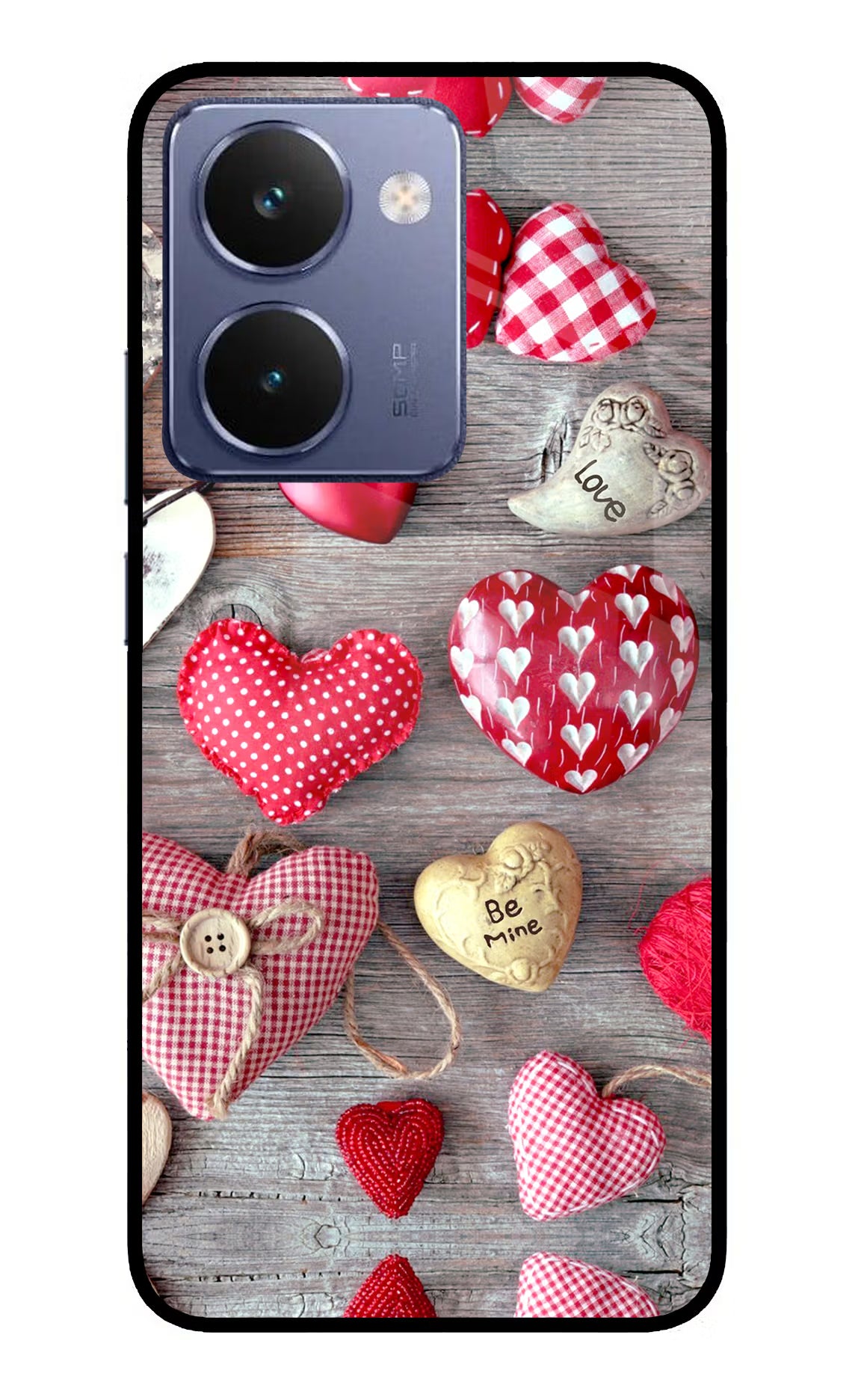 Love Wallpaper Realme P3 Ultra 5G Glass Case Back Cover by Casekaro
