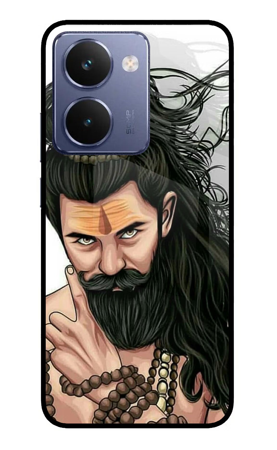 Mahadev Realme P3 Ultra 5G Glass Case Back Cover by Casekaro