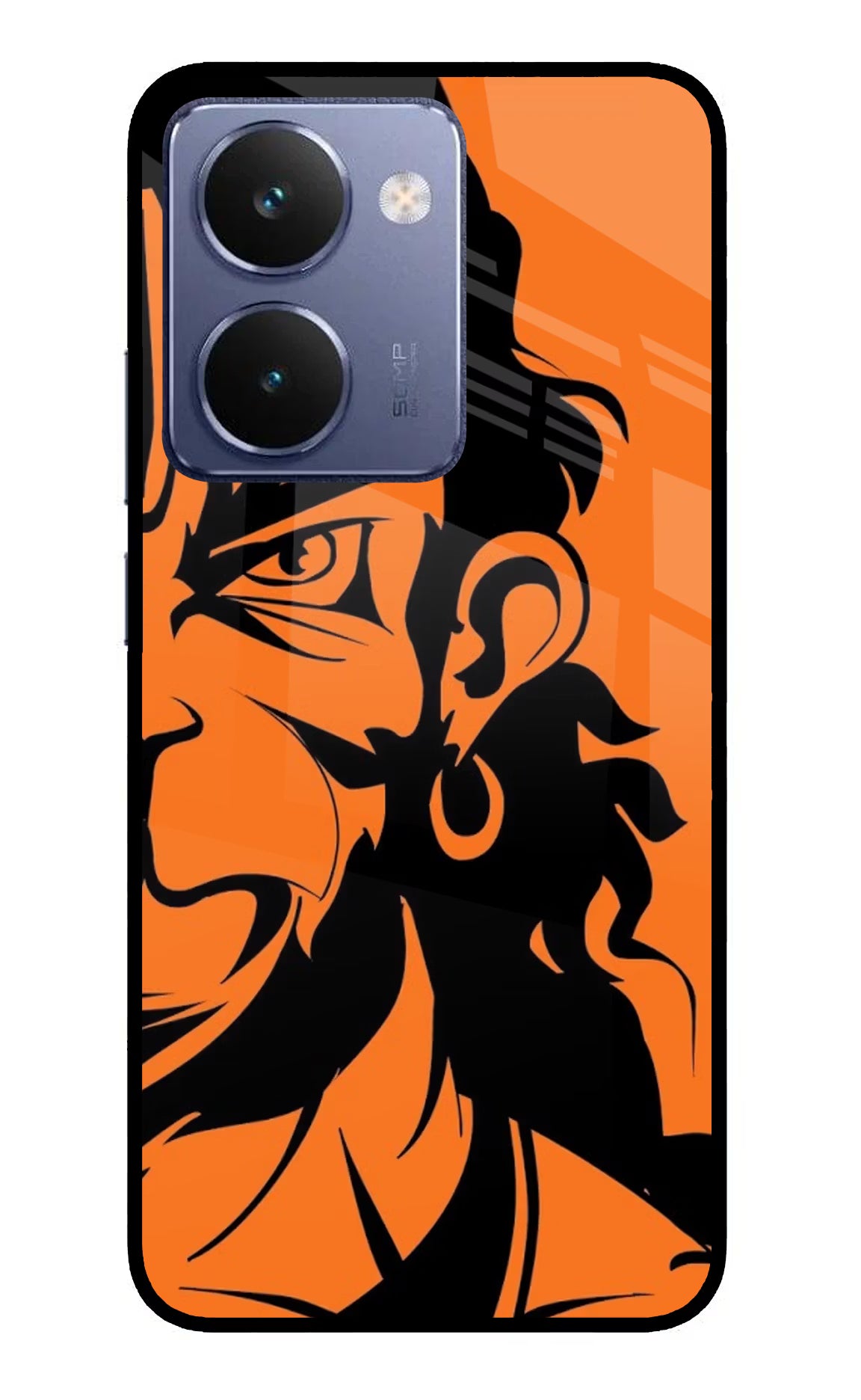 Hanuman Realme P3 Ultra 5G Glass Case Back Cover by Casekaro