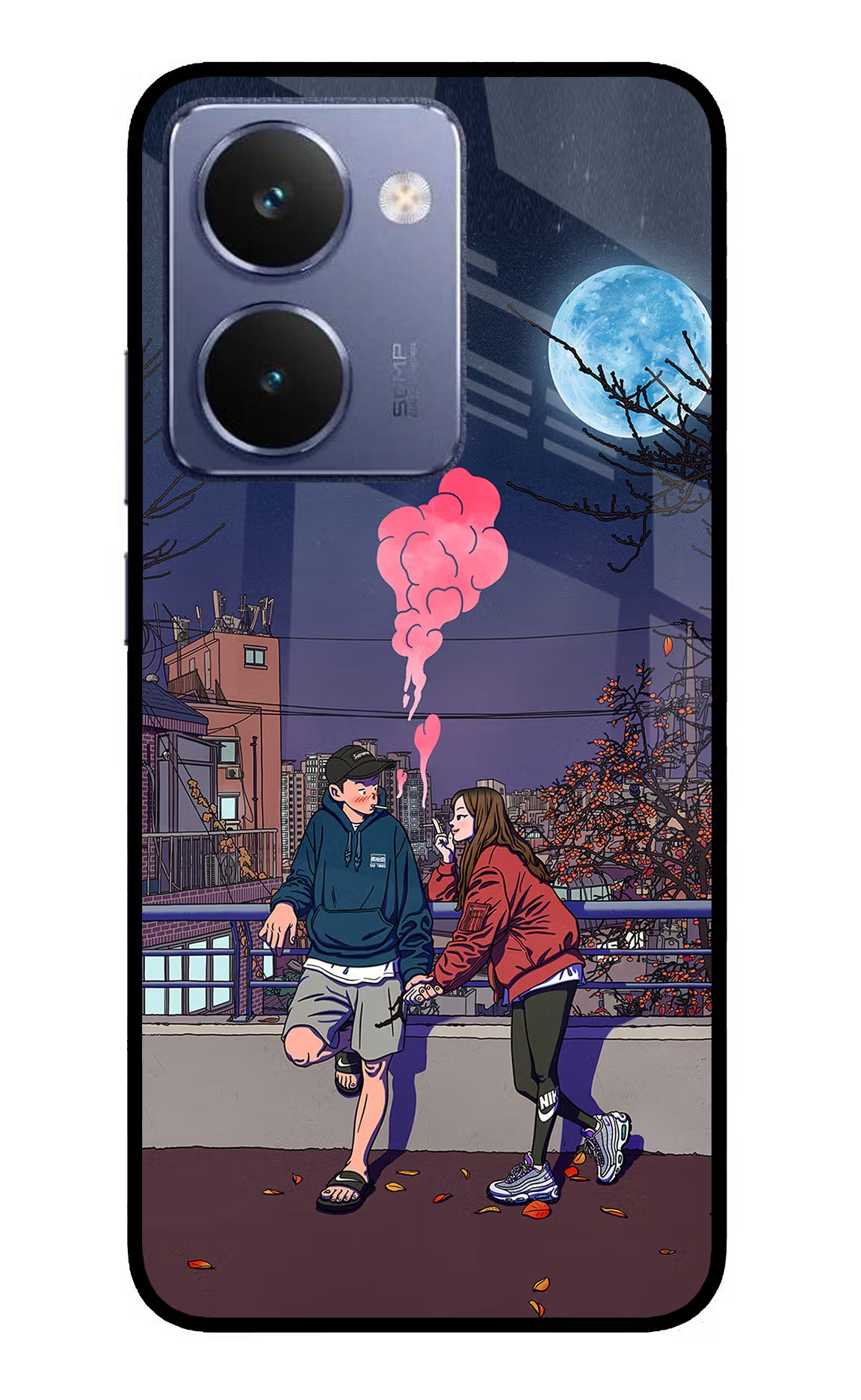 Chilling Couple Realme P3 Ultra 5G Glass Case