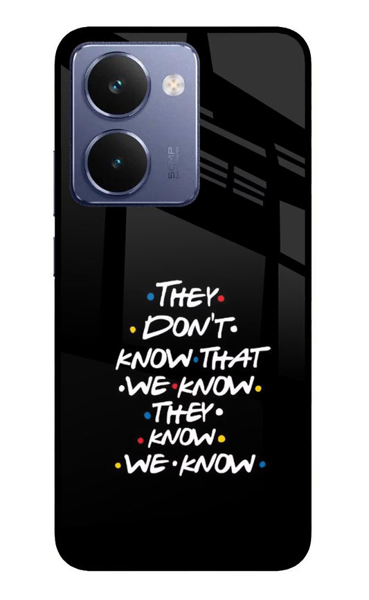 FRIENDS Dialogue Realme P3 Ultra 5G Glass Case