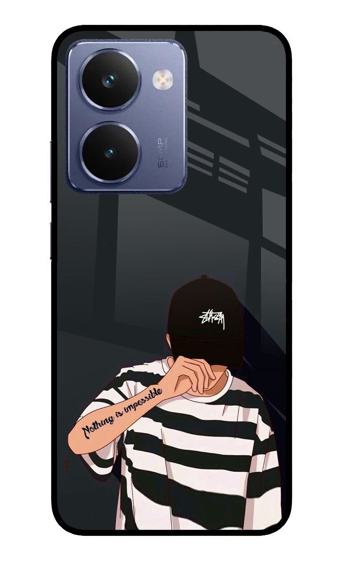 Aesthetic Boy Realme P3 Ultra 5G Glass Case