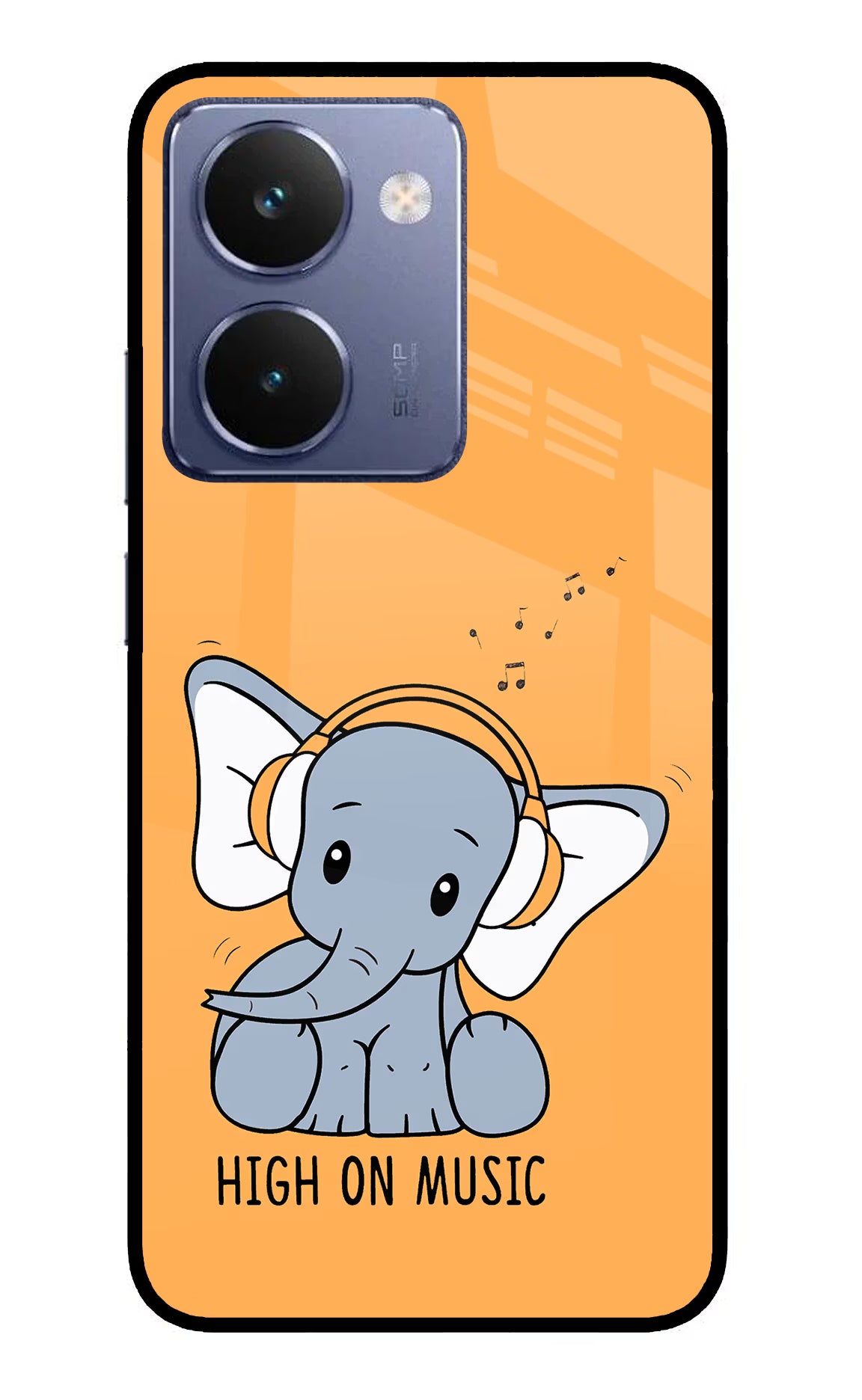 High On Music Realme P3 Ultra 5G Glass Case