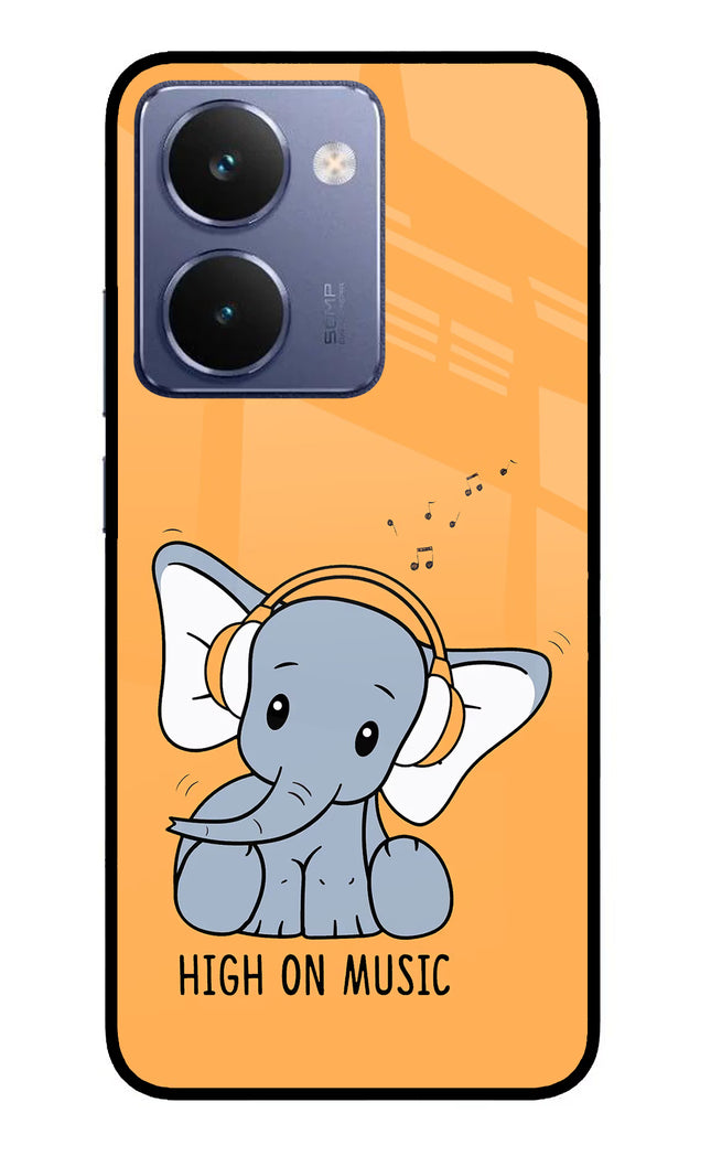 High On Music Realme P3 Ultra 5G Glass Case Back Cover by Casekaro