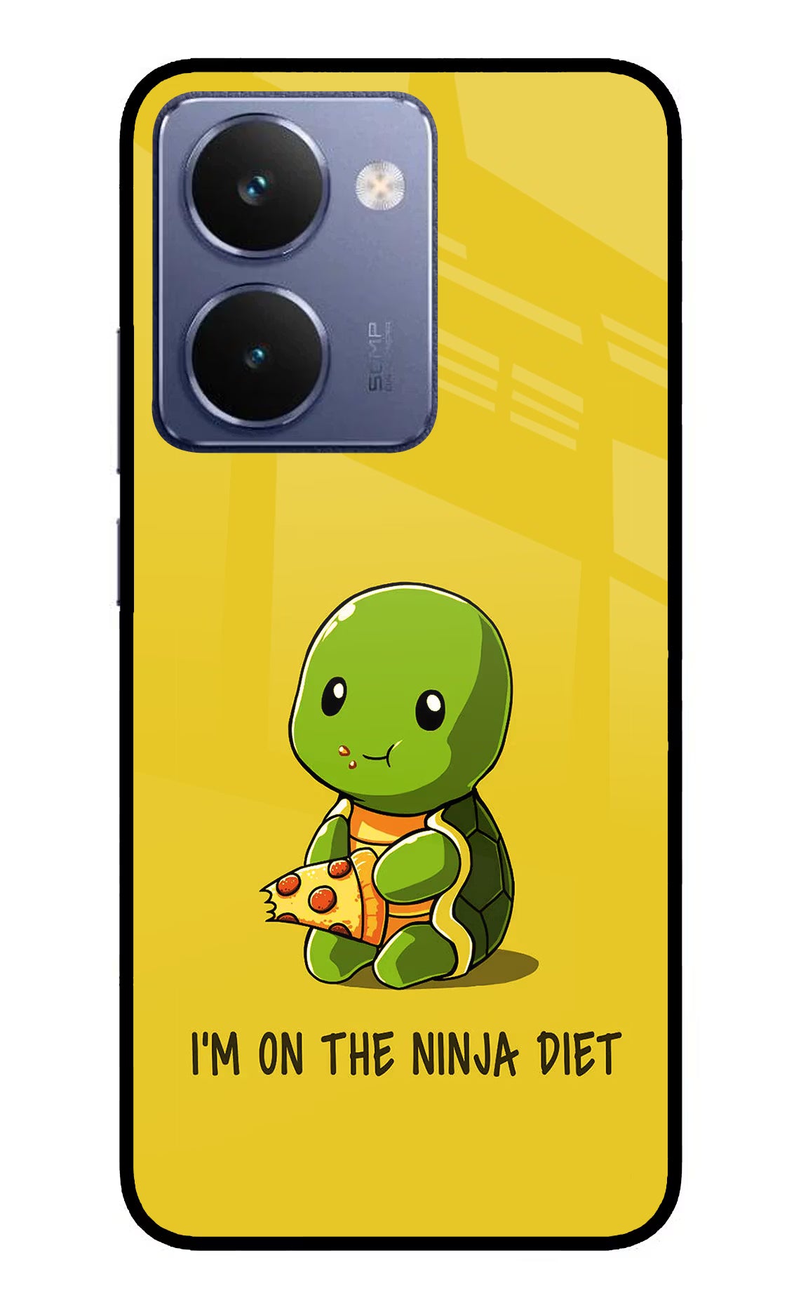 I'm on Ninja Diet Realme P3 Ultra 5G Glass Case Back Cover by Casekaro