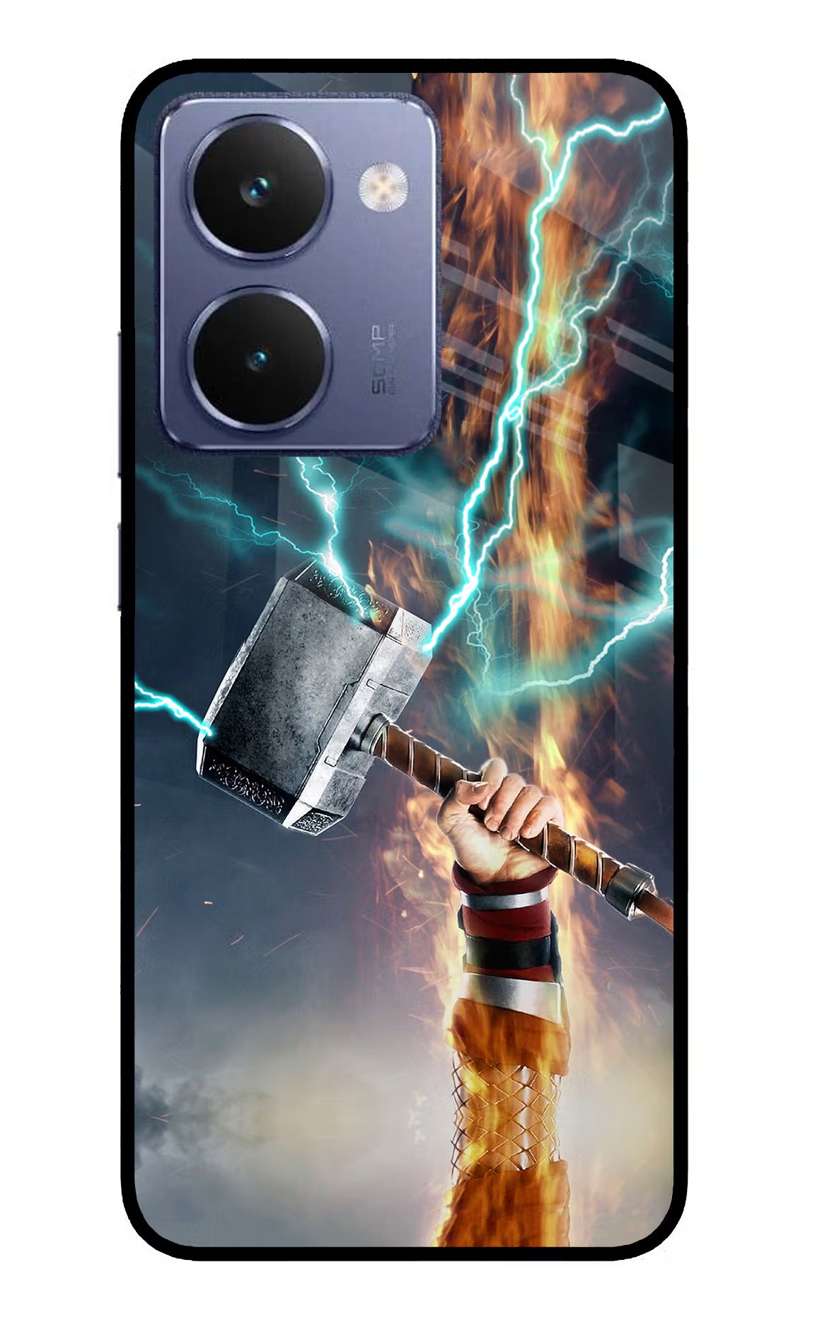 Thor Hammer Mjolnir Realme P3 Ultra 5G Glass Case