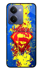 Superman logo Realme P3 Ultra 5G Glass Case Back Cover by Casekaro