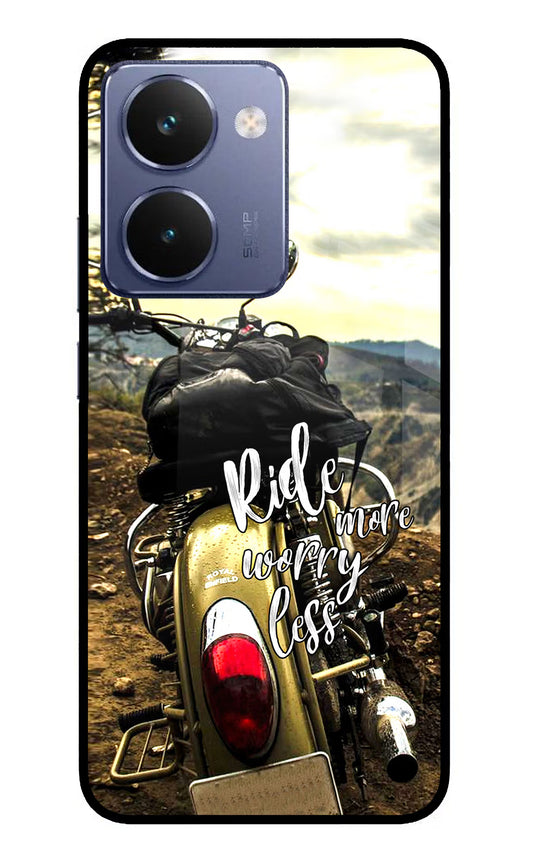 Ride More Worry Less Realme P3 Ultra 5G Glass Case