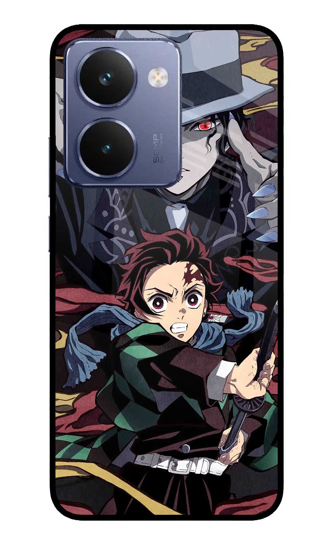 Demon Slayer Realme P3 Ultra 5G Glass Case Back Cover by Casekaro