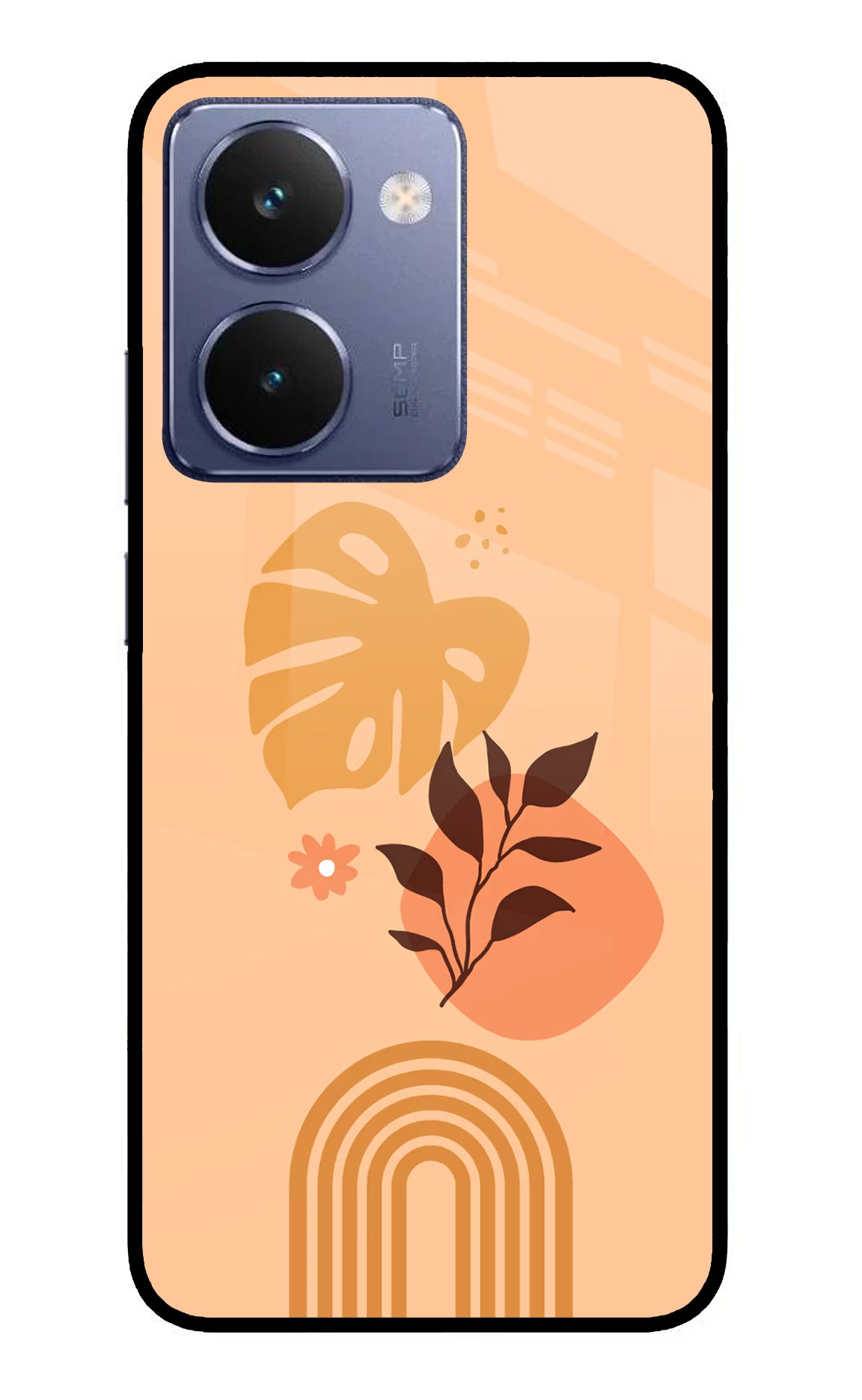 Bohemian Art Realme P3 Ultra 5G Glass Case Back Cover by Casekaro