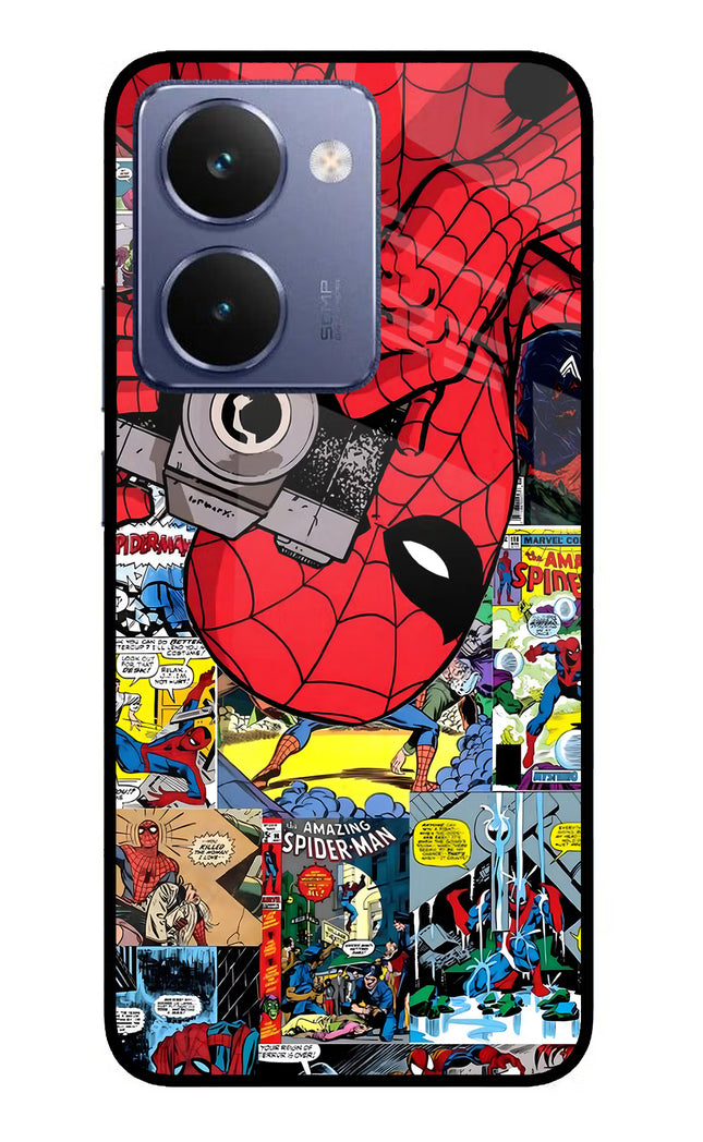 Spider Man Realme P3 Ultra 5G Glass Case Back Cover by Casekaro