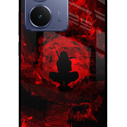 Itachi Uchiha Realme P3 Ultra 5G Glass Case Back Cover by Casekaro