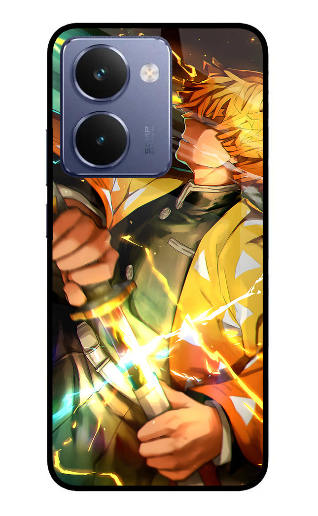 Demon Slayer Realme P3 Ultra 5G Glass Case Back Cover by Casekaro