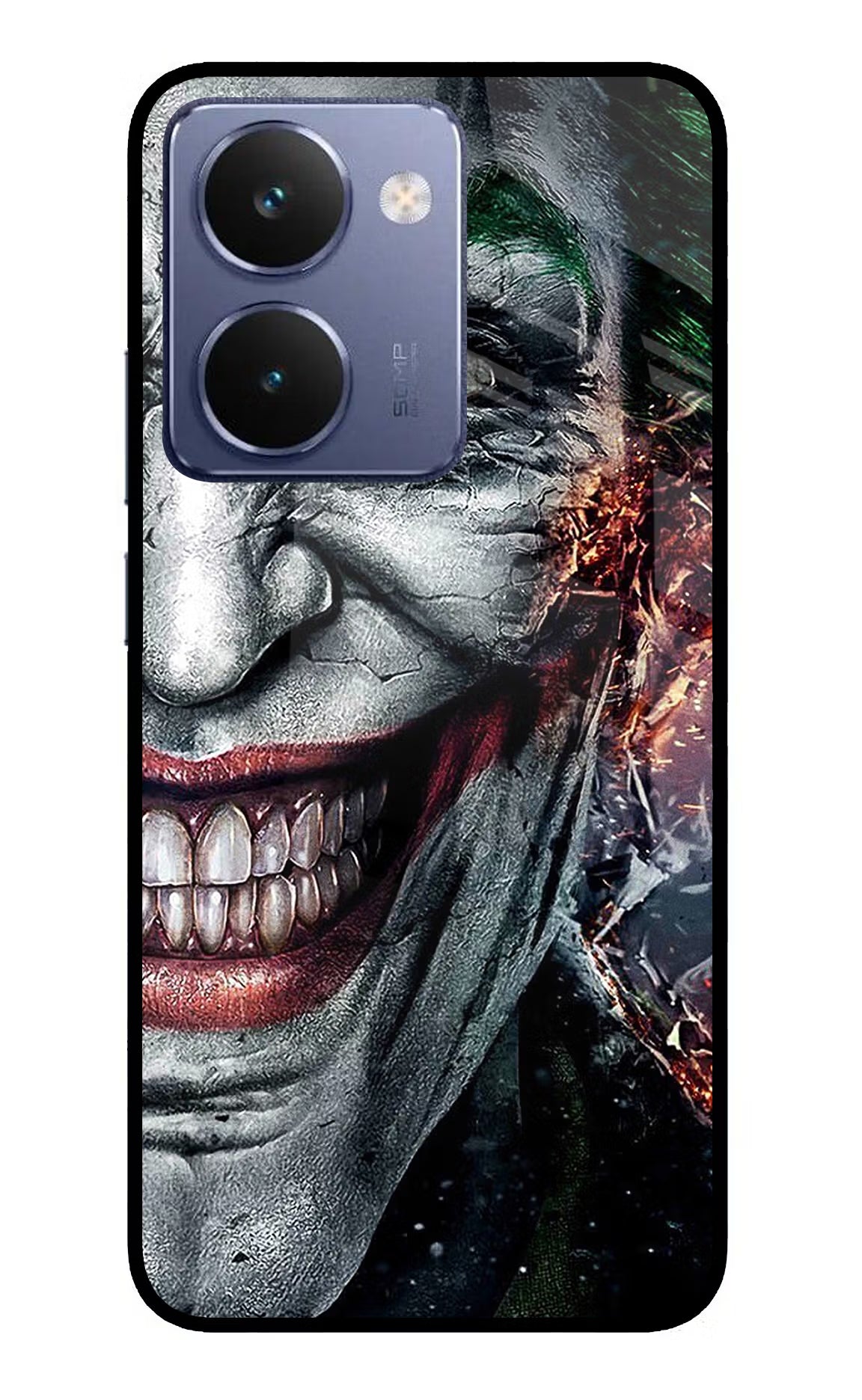 Joker Cam Realme P3 Ultra 5G Glass Case Back Cover by Casekaro