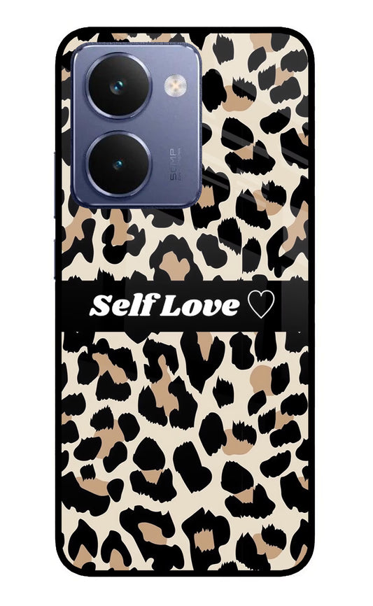 Leopard Print Self Love Realme P3 Ultra 5G Glass Case