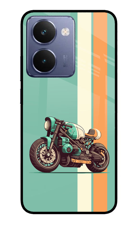 Striped Moto Drift Realme P3 Ultra 5G Glass Case