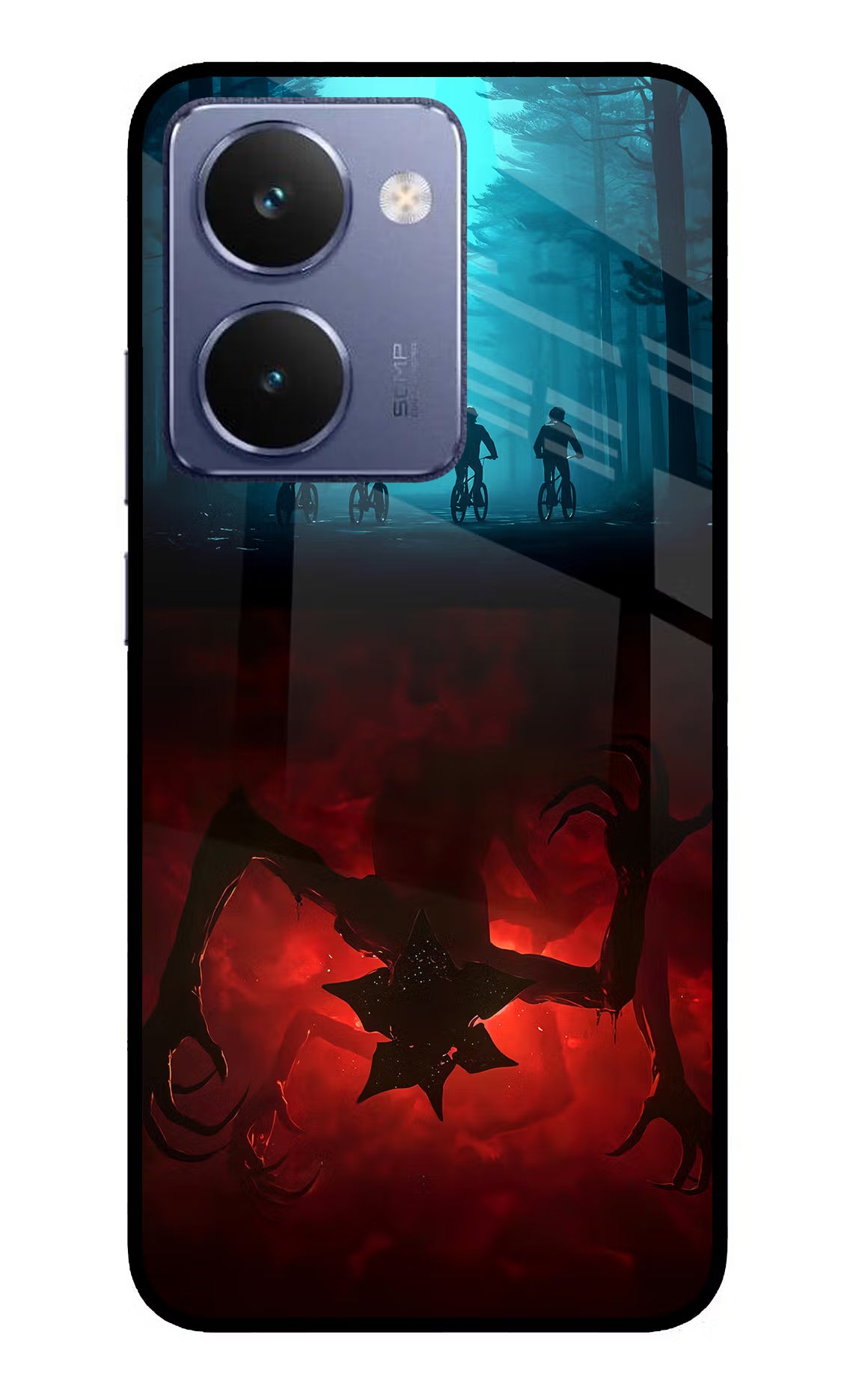 Ordinary Things Downside Up Realme P3 Ultra 5G Glass Case Back Cover by Casekaro