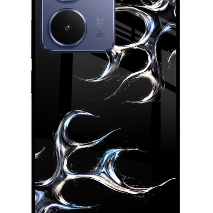 Chrome Tribal Realme P3 Ultra 5G Glass Case Back Cover by Casekaro