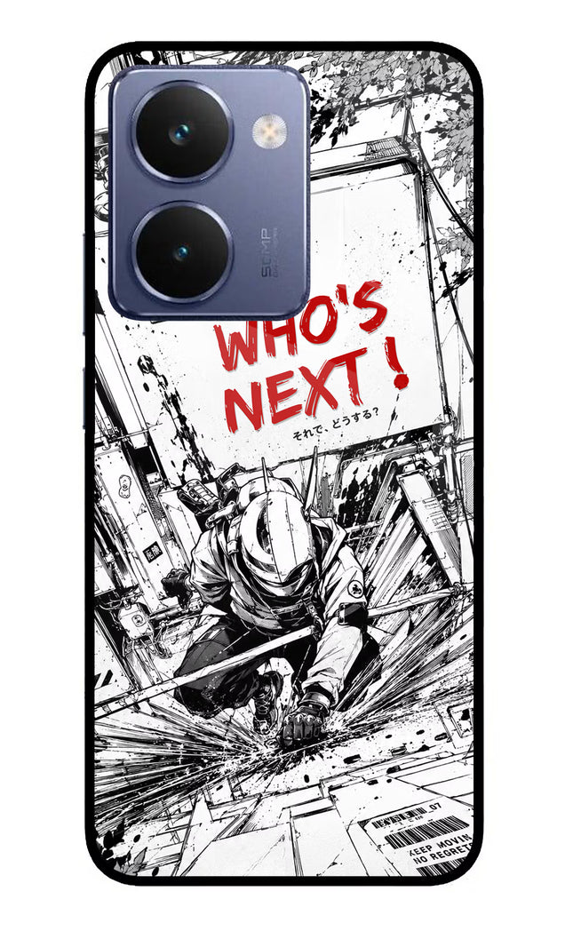 Who's Next Realme P3 Ultra 5G Glass Case Back Cover by Casekaro