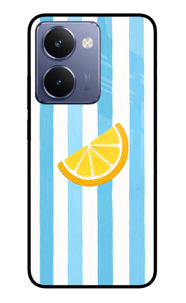 Summer Lemon Realme P3 Ultra 5G Glass Case Back Cover by Casekaro