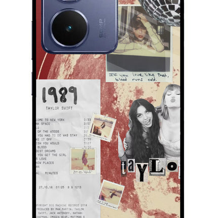 Taylor Swift Realme P3 Ultra 5G Glass Case Back Cover by Casekaro