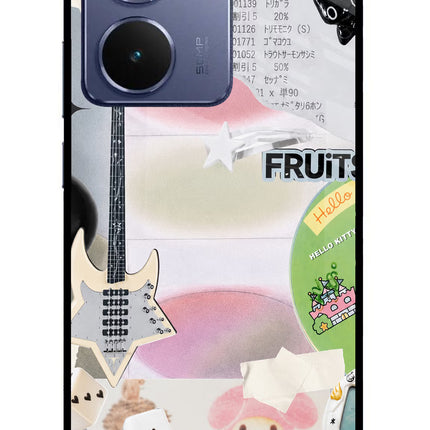 Softcore case Realme P3 Ultra 5G Glass Case Back Cover by Casekaro