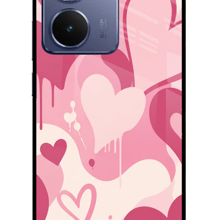 Hearty case Realme P3 Ultra 5G Glass Case Back Cover by Casekaro