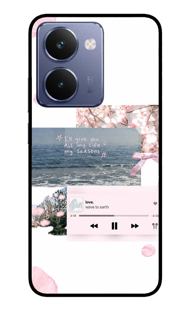 Wave to earth Realme P3 Ultra 5G Glass Case Back Cover by Casekaro