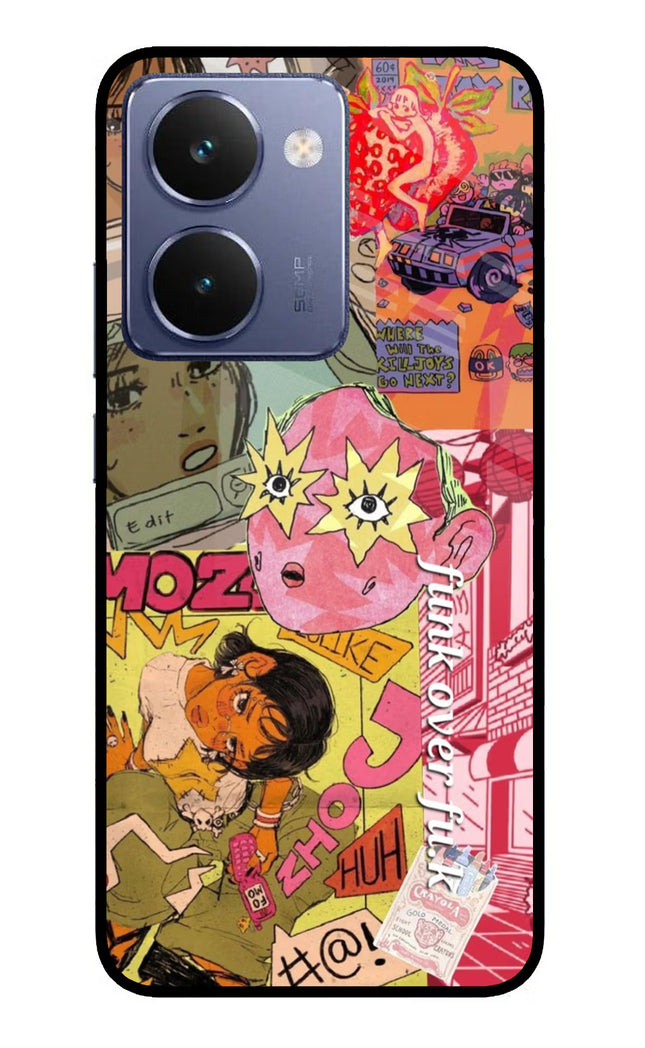 Funkover Realme P3 Ultra 5G Glass Case Back Cover by Casekaro