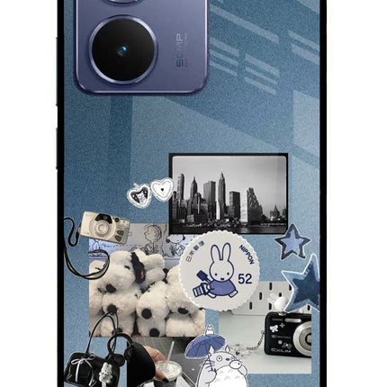 Miffy Realme P3 Ultra 5G Glass Case Back Cover by Casekaro